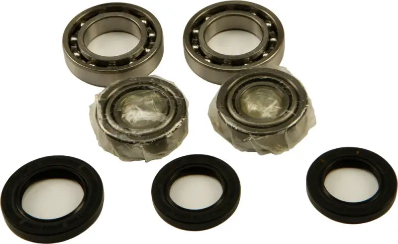 Metal ball bearings and rubber seals from the 25-2015 Front Differential Seal Kit for RV parts & accessories