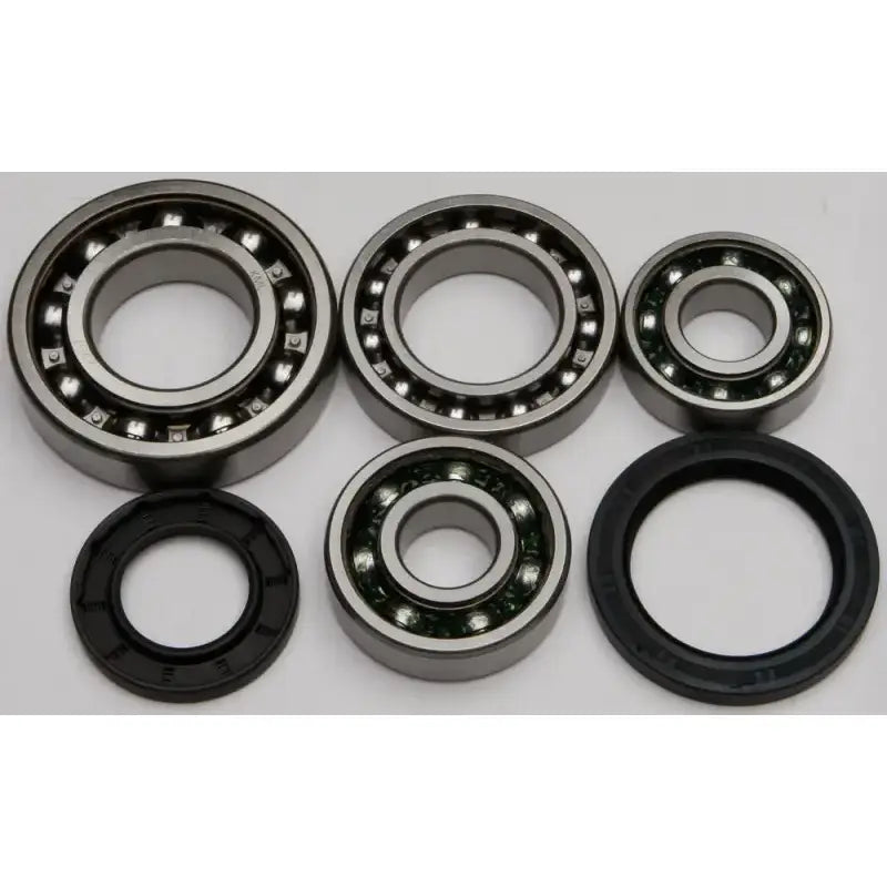 Metal ball bearings and rubber seals from the 25-2017 Rear Differential Bearing and Seal Kit for RV parts and accessories