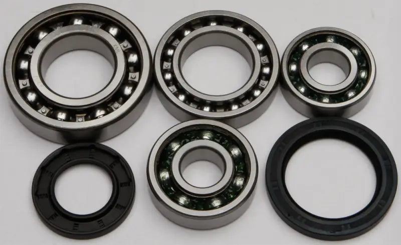 Metal ball bearings and rubber seals from the 25-2017 Rear Differential Bearing and Seal Kit for RV parts and accessories