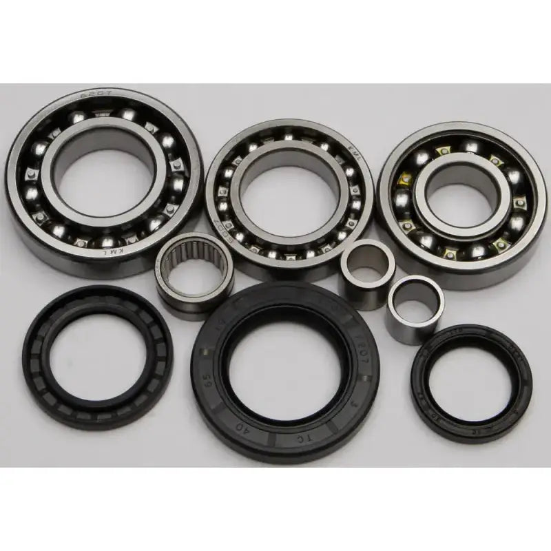 Collection of differential bearings and seals in the 25-2020 Rear Differential Bearing And Seal Kit for RV parts & accessories