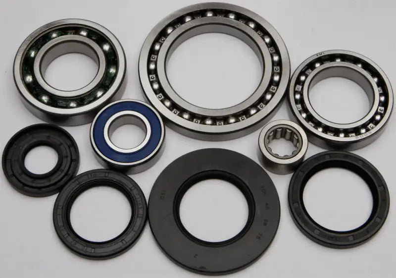 Rear differential bearing and seal kit with various bearings and seals for RV parts & accessories