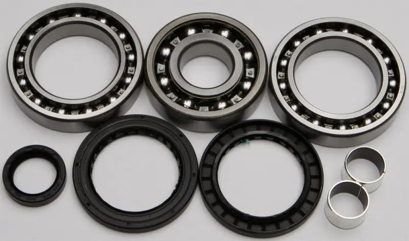 Differential bearing and seal kit with ball bearings, oil seals, and bushings for RV parts