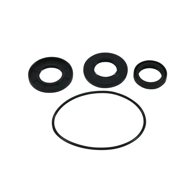 Black rubber O-rings and oil seals from 25-2058-5 differential seal kit
