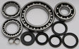 Front differential bearing and seal kit including bearings, seals, and pinion repair sleeve for Honda, perfect for comprehensive differential repair.