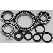 Front differential bearing and seal kit including bearings, seals, and pinion repair sleeve for Honda, perfect for comprehensive differential repair.