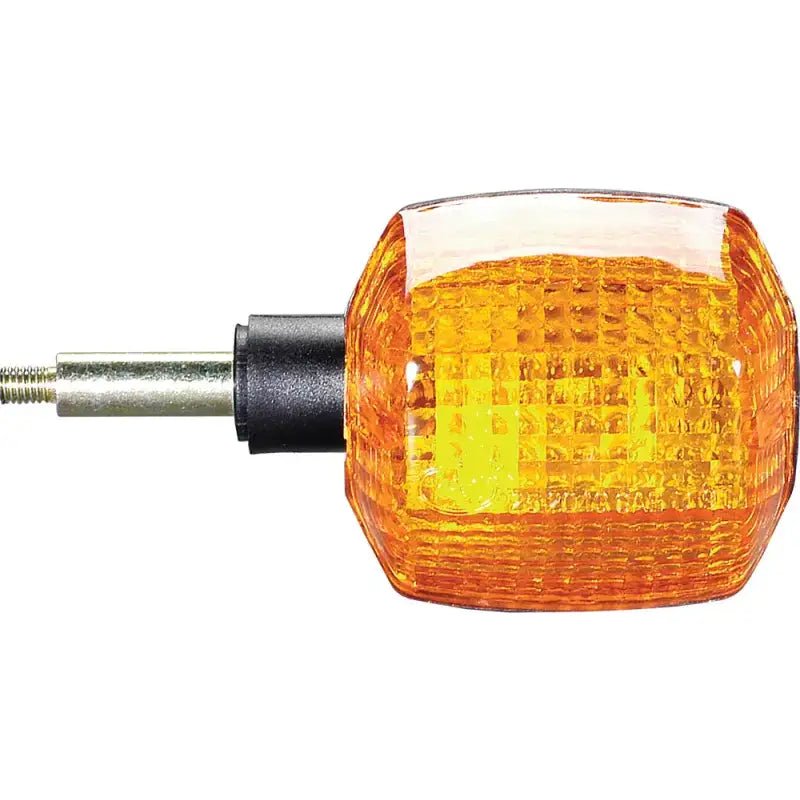 Amber motorcycle turn signal light for K&S 25-2116 turn signal assembly