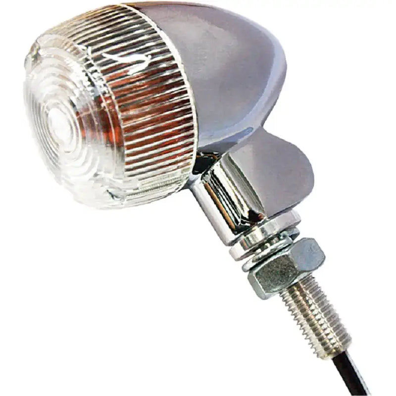25-8324CM Turn Signal Style 1 Chrome W/Clear Lens - Universal