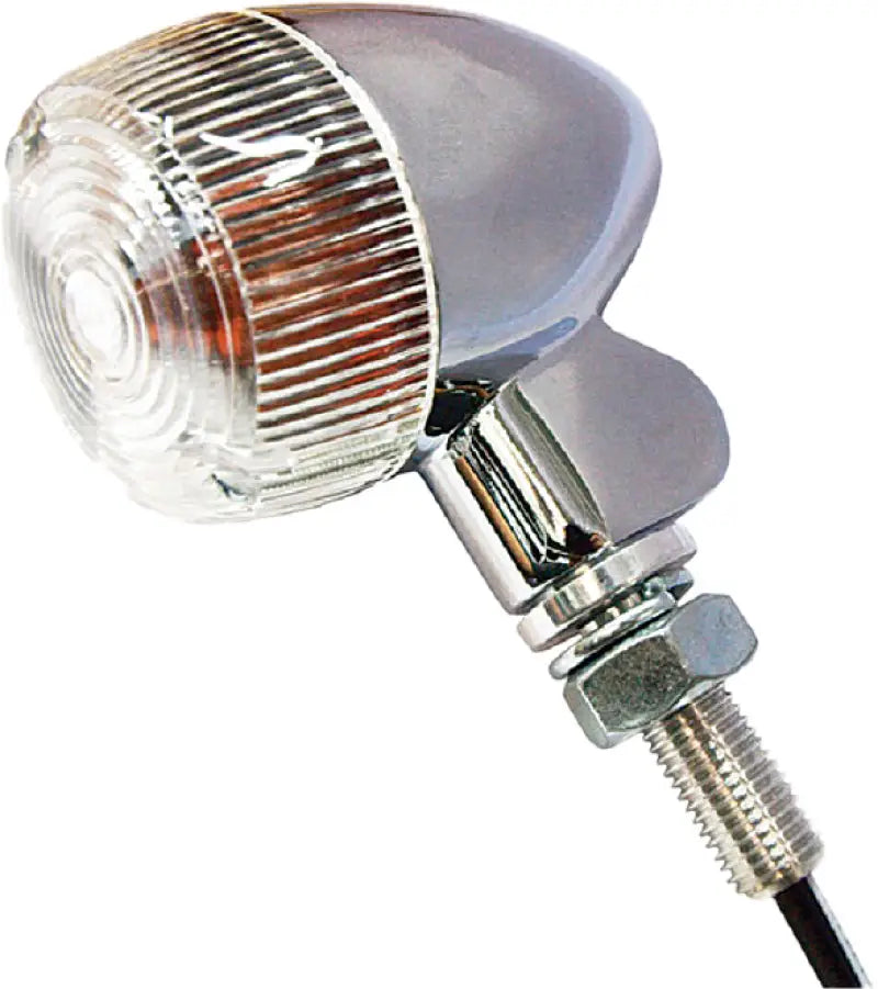 25-8324CM Turn Signal Style 1 Chrome W/Clear Lens - Universal