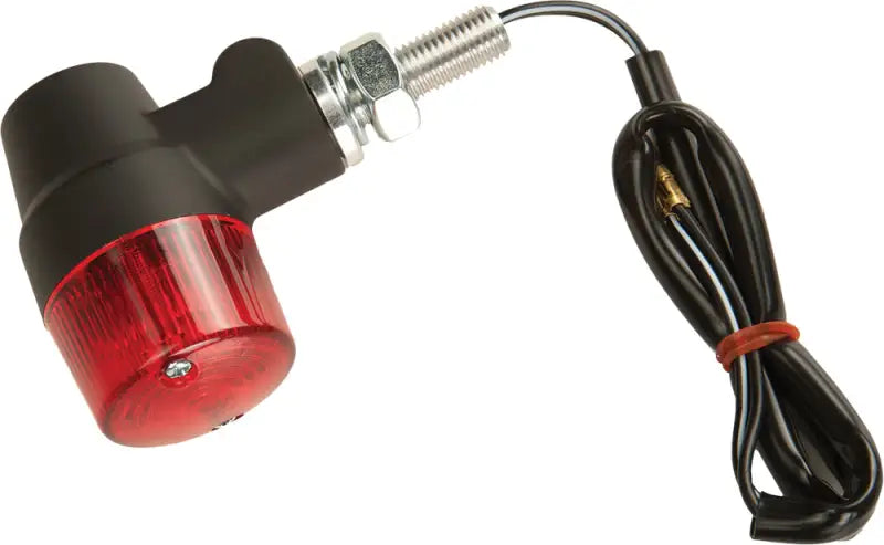 25-8636 Turn Signal Style 3 Black W/Red Lens - Universal