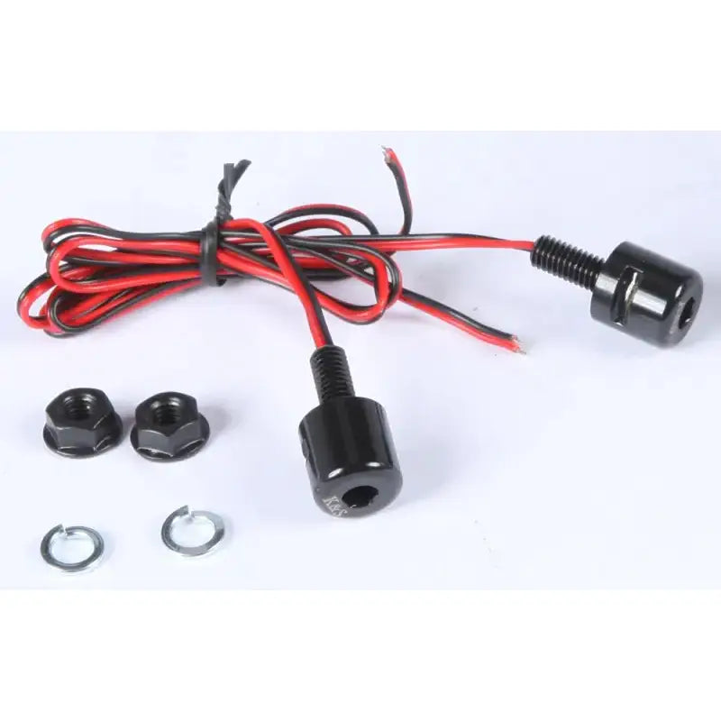 25-9160B Lighted License Plate Bolt Black - Illuminated Bolts