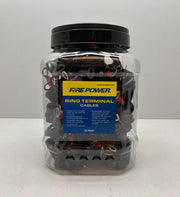 25/Pk Ring Jar Display Ring Terminal Cables - FIRE POWER