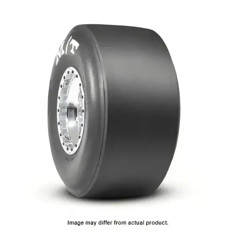 Tire 250816 M.T. Drag Et Drag 35.0/15.0-16, designed for exceptional traction in drag racing, shown in profile view on a 16-inch rim, suitable for RV, Automotive, Powersports, off-road, marine, exterior, truck accessories, interior, truck bed, rv parts, AVADA - Best Sellers, Must Haves