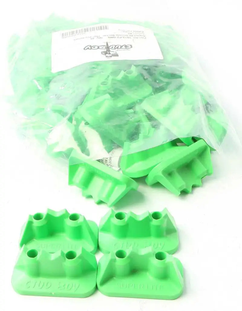 STUD BOY 2512-P2-GRN Super Lite Pro Series Double Backers 0.75" 48/Pk Green
