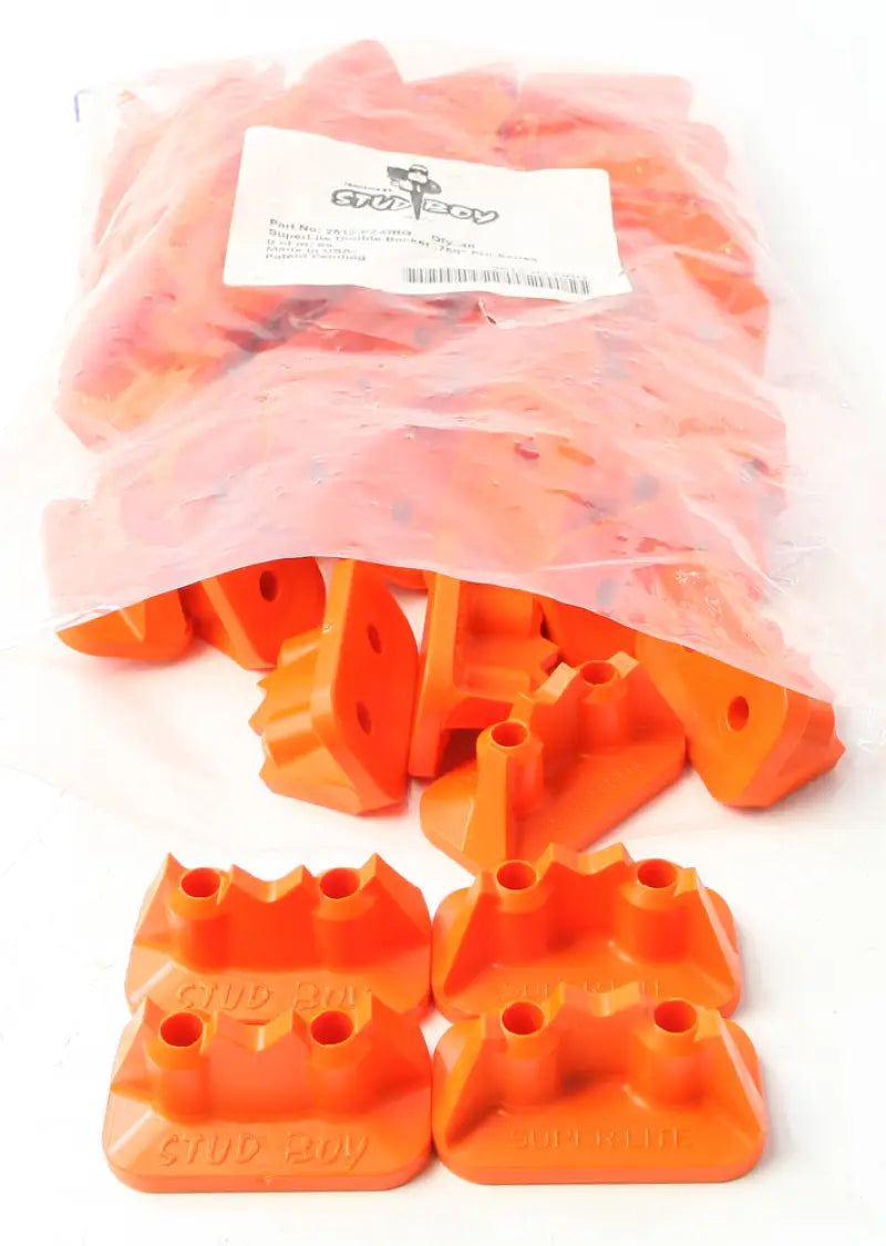 2512-P2-ORG Super Lite Pro Series Double Backers 0.75’’ 48/Pk Orange - 2-Ply