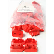 STUD BOY 2512-P2-RED Super Lite Pro Series Double Backers 0.75" 48/Pk Red