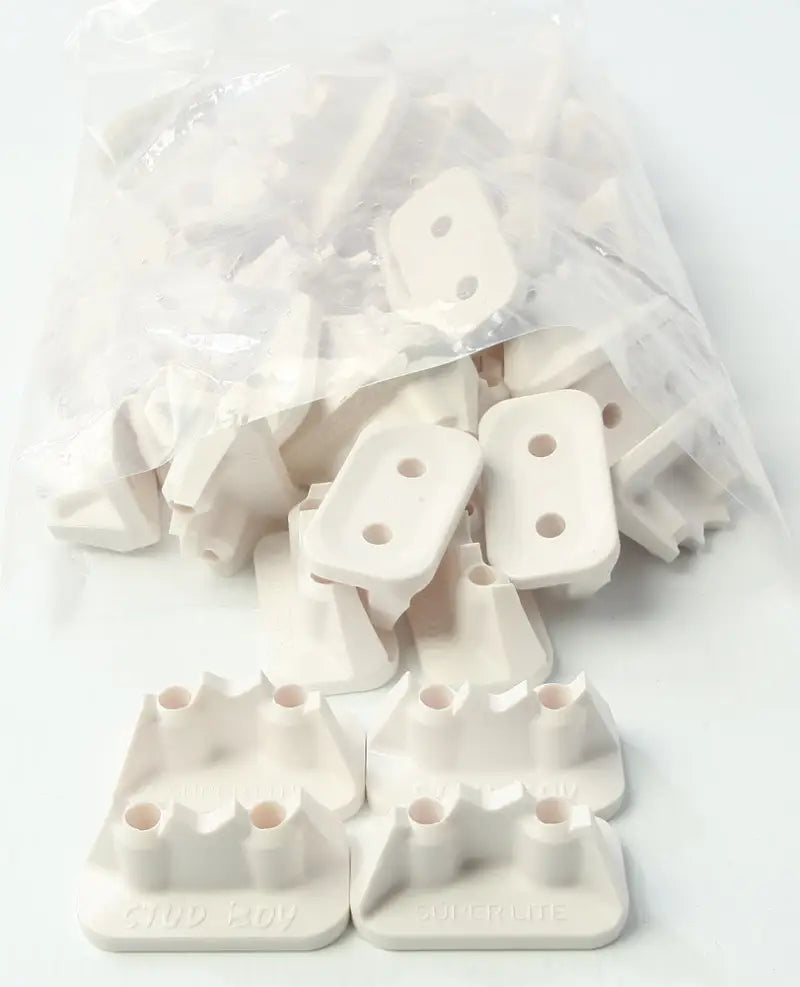2512-P2-WHT Super Lite Pro Series Double Backers 0.75’’ 48/Pk White - 2-Ply