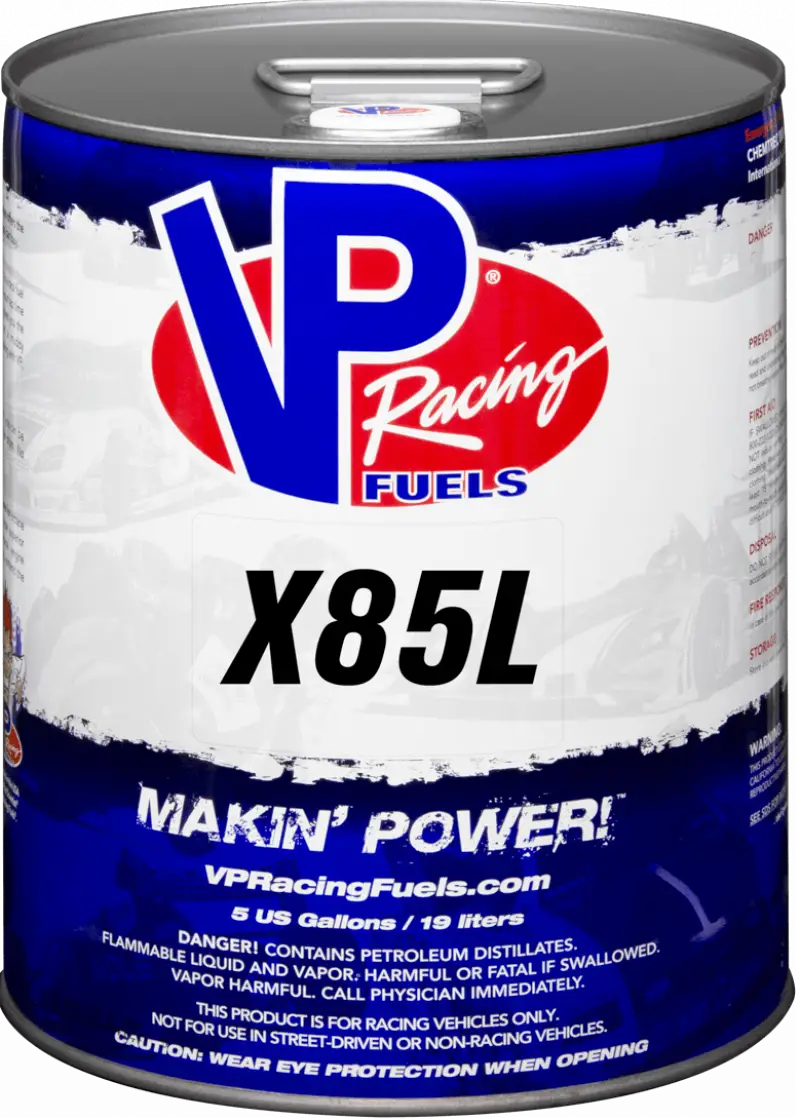 2512 Vp Racing X85L Vp Fuel 5 Gal Pail - RV and Auto Parts