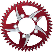 251AZR-47 Rear Cat5 Sprocket Aluminum 47t 520 Red Hon 