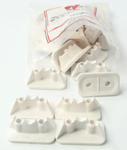 2522-P1-WHT Super Lite Pro Series Double Backers.75’’ 24/Pk White - Super-Lite