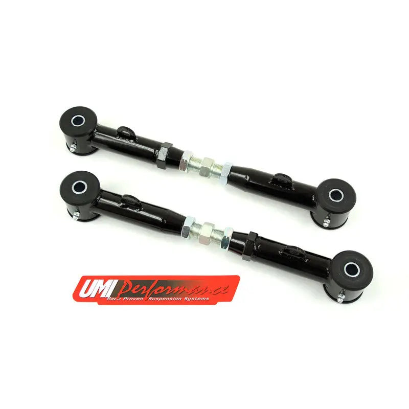 UMI Performance 2523-B 2523-B UMI Performance 08-09 Pontiac G8 10-14 Camaro Toe Rods Adj Poly