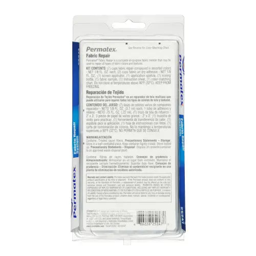 Permatex Fabric Repair Kit: 25247 Permatex Fabric Repair Kit Used For Automobile Upholstery/