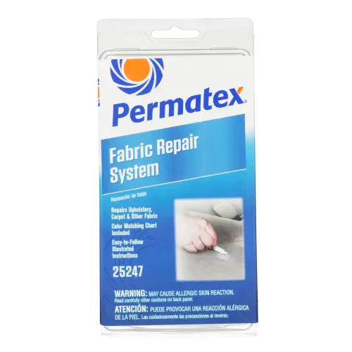 Permatex Fabric Repair Kit: 25247 Permatex Fabric Repair Kit Used For Automobile Upholstery/