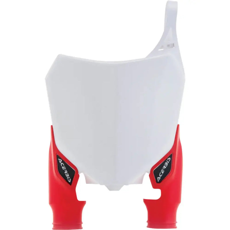 2527411030 Front Number Plate White/Red