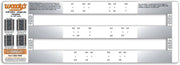 252S-TEMP Studding Template 2.52’’ Pitch Single Ply - 252S