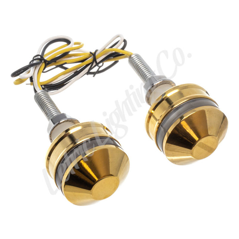 Letric Lighting LLC-NBE-TS Letric Lighting Grip Ind Lghts Brss Cp Wht/Amb