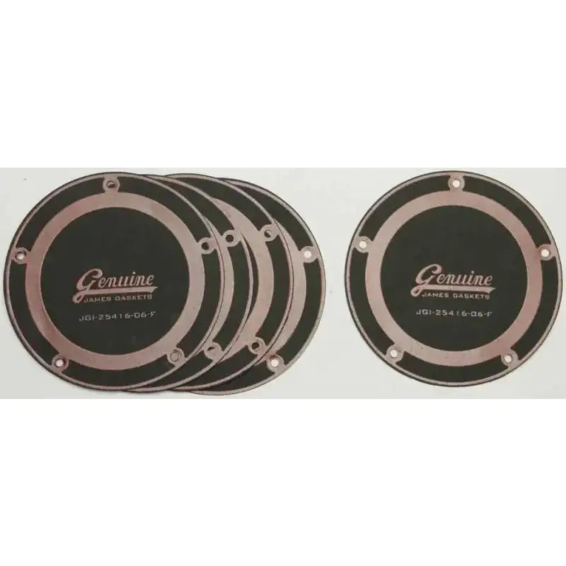 25416-06-F Clutch Derby Cover Gaskets Foamet W/Bead 5/Pk