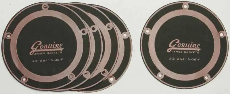 25416-06-F Clutch Derby Cover Gaskets Foamet W/Bead 5/Pk