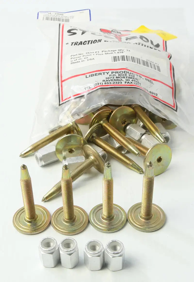2544-P1 Power Point Plus Pro Studs 1.875’’ 24/Pk - Carbide