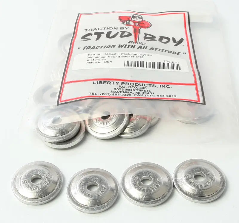 2554-P1 Power Plate Round Backers 24/Pk