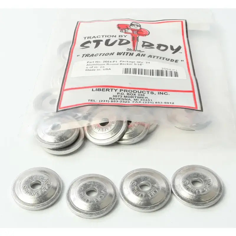 2554-P1 Power Plate Round Backers 24/Pk