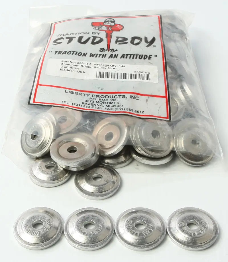 2554-P6 Power Plate Round Backers 144/Pk