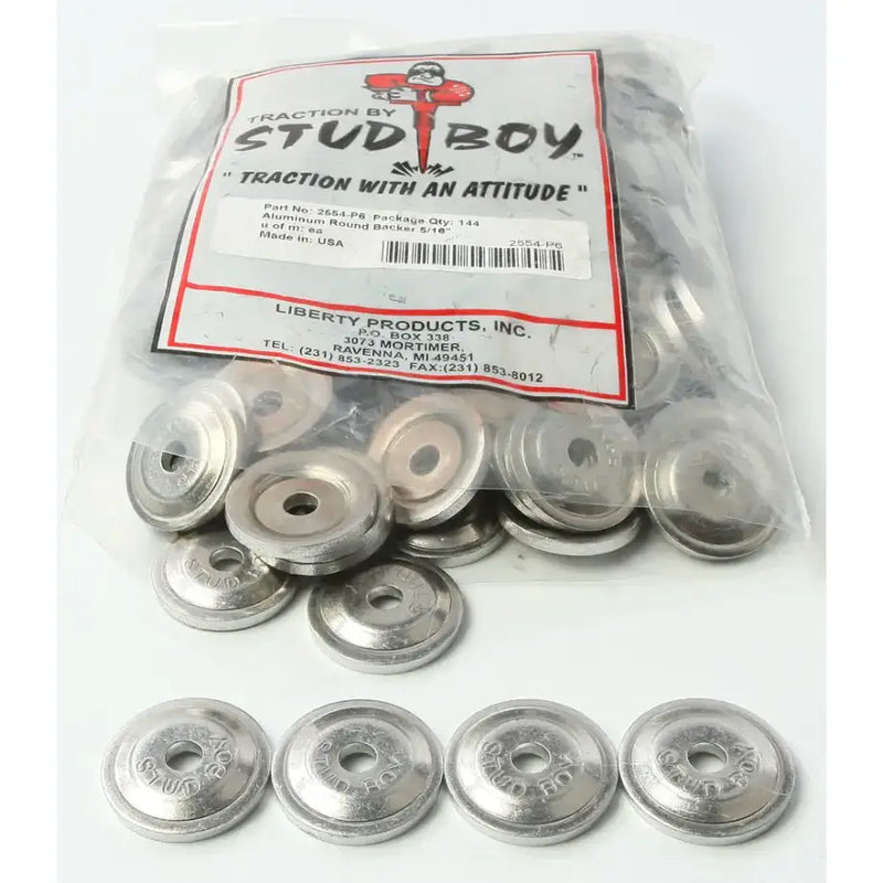 2554-P6 Power Plate Round Backers 144/Pk