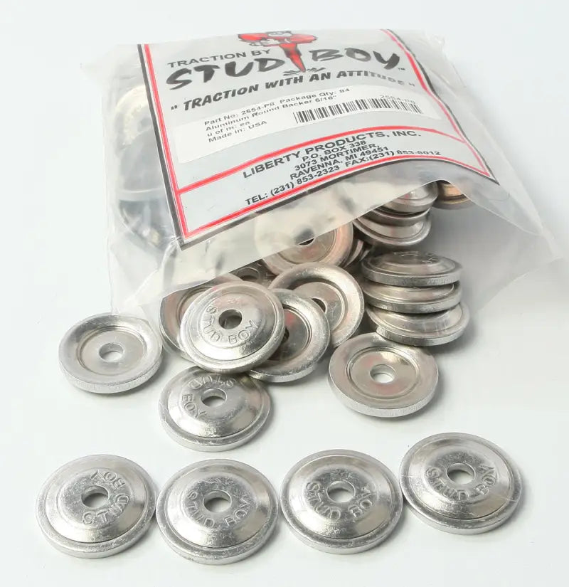 2554-P8 Power Plate Round Backers 84/Pk