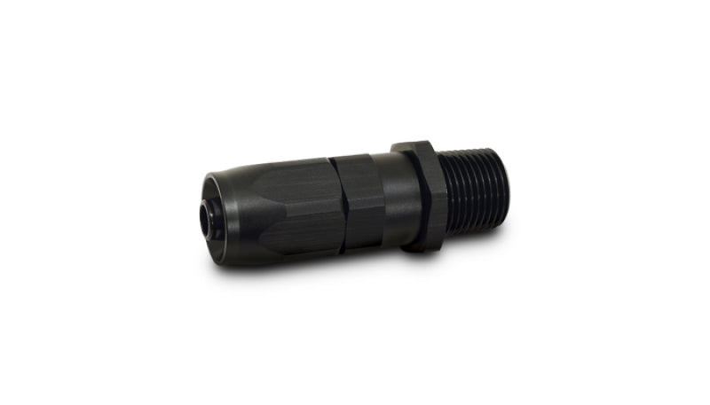 Vibrant 26007 Vibrant -10AN Male NPT Straight Hose End Fitting - 1/2 NPT