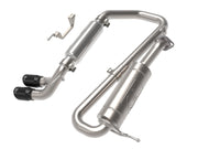 aFe 49-37020-B aFe 18-21 Suzuki Jimny Takeda 2-1/4in. 304 SS Cat-Back Exhaust w/ Blk Tip