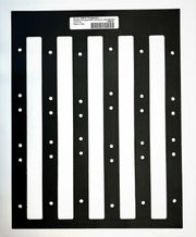2598-00 Stud Boy 2.52 Pitch Single Ply Template - Tracks