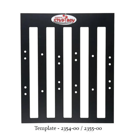 2598-00 Stud Boy 2.52 Pitch Single Ply Template - Tracks