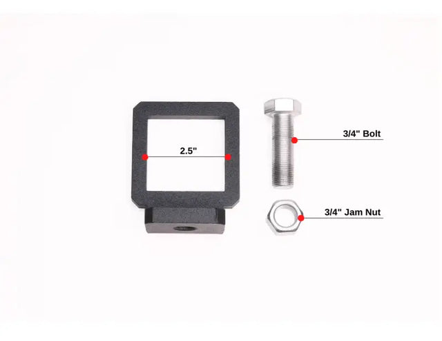 25ANTIRATTLE Bulletproof 2.5’ Anti-Rattle Clamp - Trailer Accessories