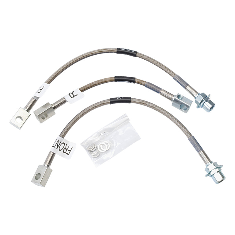Russell 693020 Russell Performance 94-95 Ford Mustang GT (Front & Rear Center Hose) Brake Line Kit - 693020