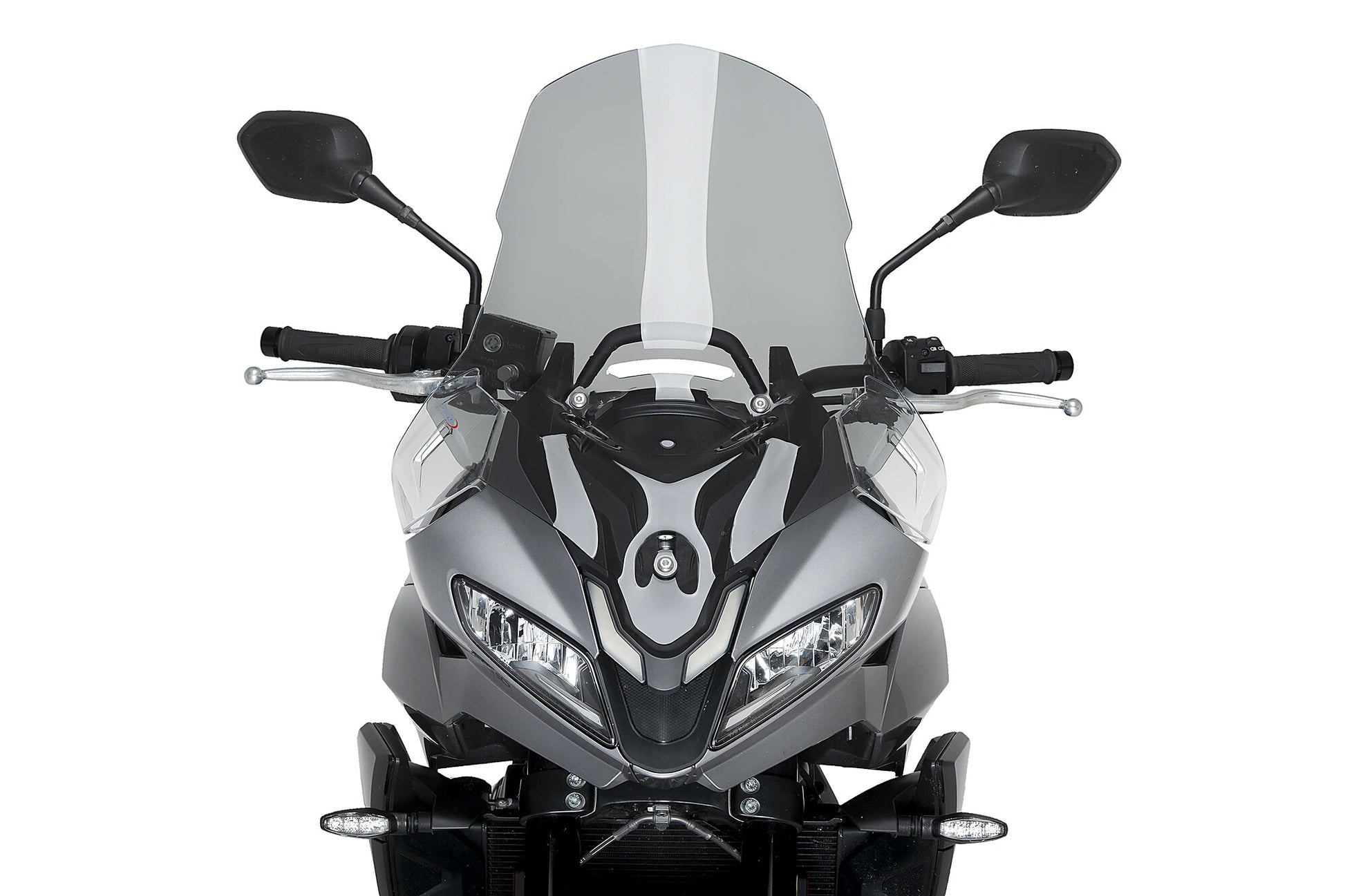 Puig Touring Windscreen Windshield/Windscreen 22521H - Smoke Tri