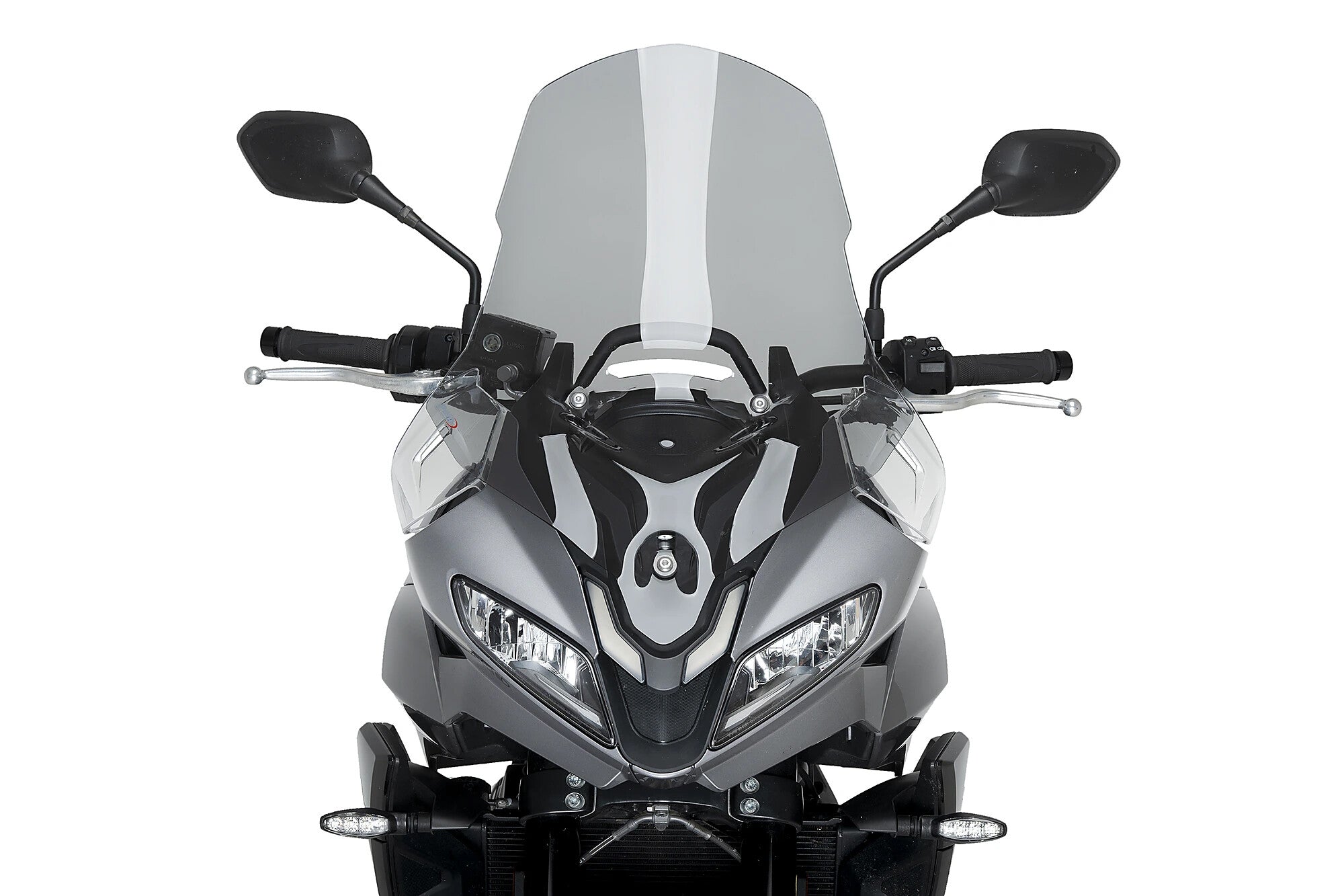 Puig Touring Windscreen Windshield/Windscreen 22521H - Smoke Tri