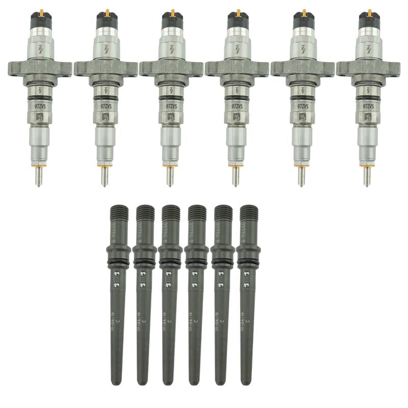 Industrial Injection 215312 Industrial Injection 04.5-07 Dodge Cummins 5.9L Reman Stock Injector w/ Connecting Tubes - 215312