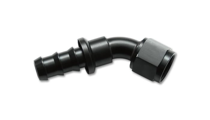 VIBRANT 22410 -10AN PUSH-ON 45 DEG HOSE