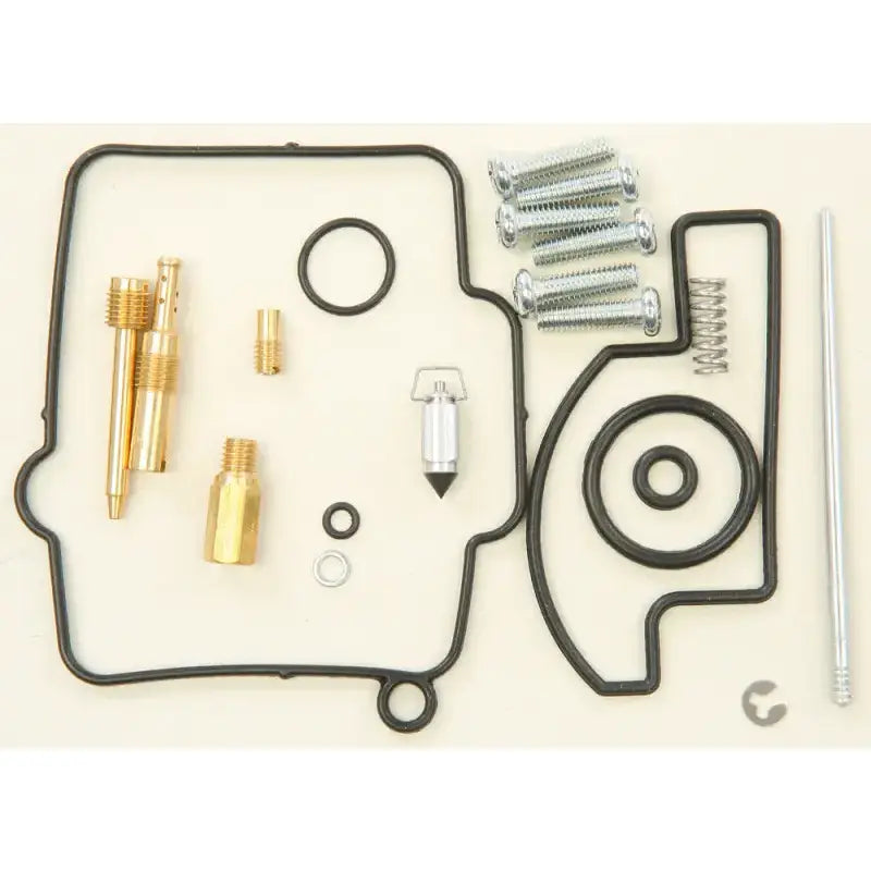 26-1205 Bike Carburetor Rebuild Kit, featuring NBR rubber O-rings and gaskets, float needle valve, accelerator pump diaphragm spring and boot, tuning jets, ideal for RV, Automotive, Powersports, AVADA - Best Sellers