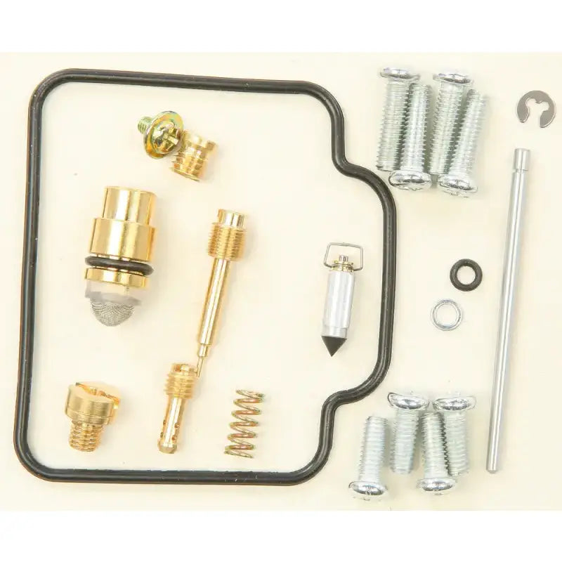 26-1415 bike carburetor rebuild kit components including screws, gaskets, and O-rings, ideal for RV, automotive, powersports, off-road, marine, exterior, truck accessories, interior, truck bed, RV parts, Powersports, AVADA - Best Sellers