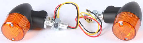 26-8333BK Style 2 Led Turn Signal Black W/Amber Lens - Universal